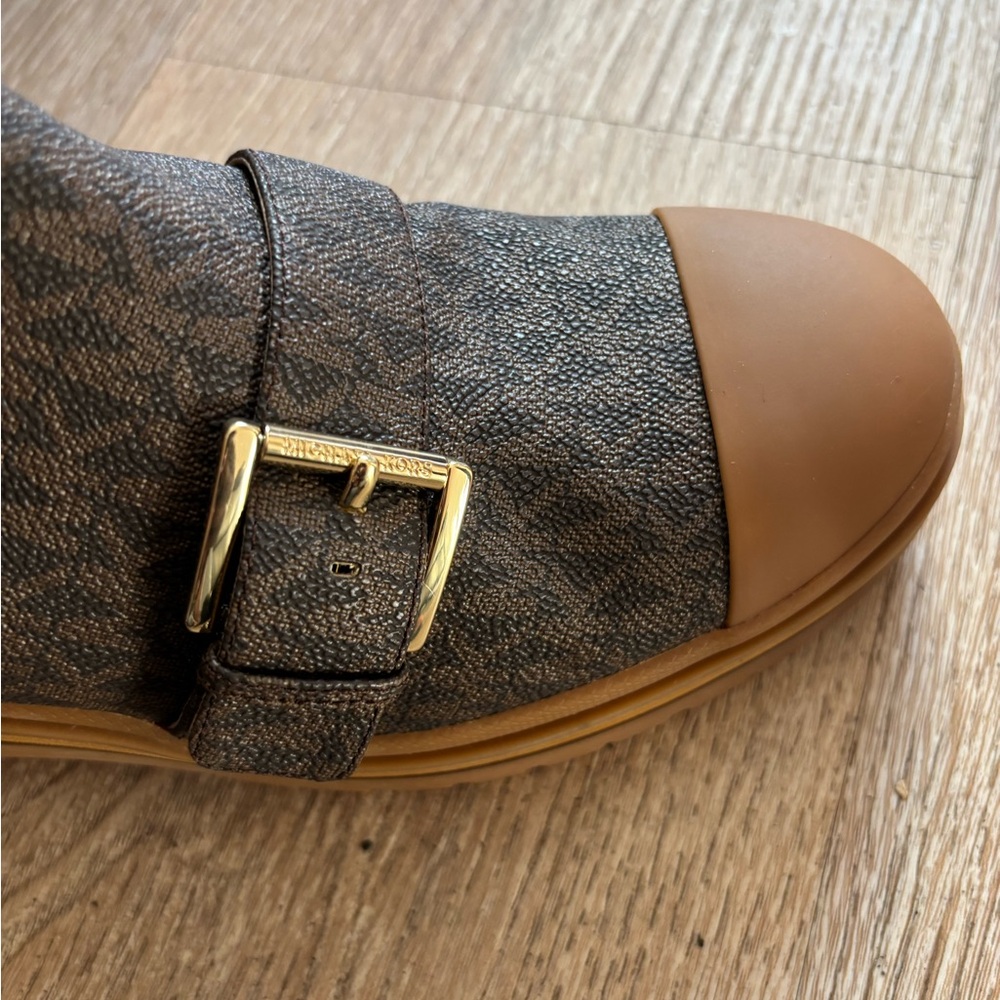 Michael Kors Brown Combat Boots - Picture 4 of 6